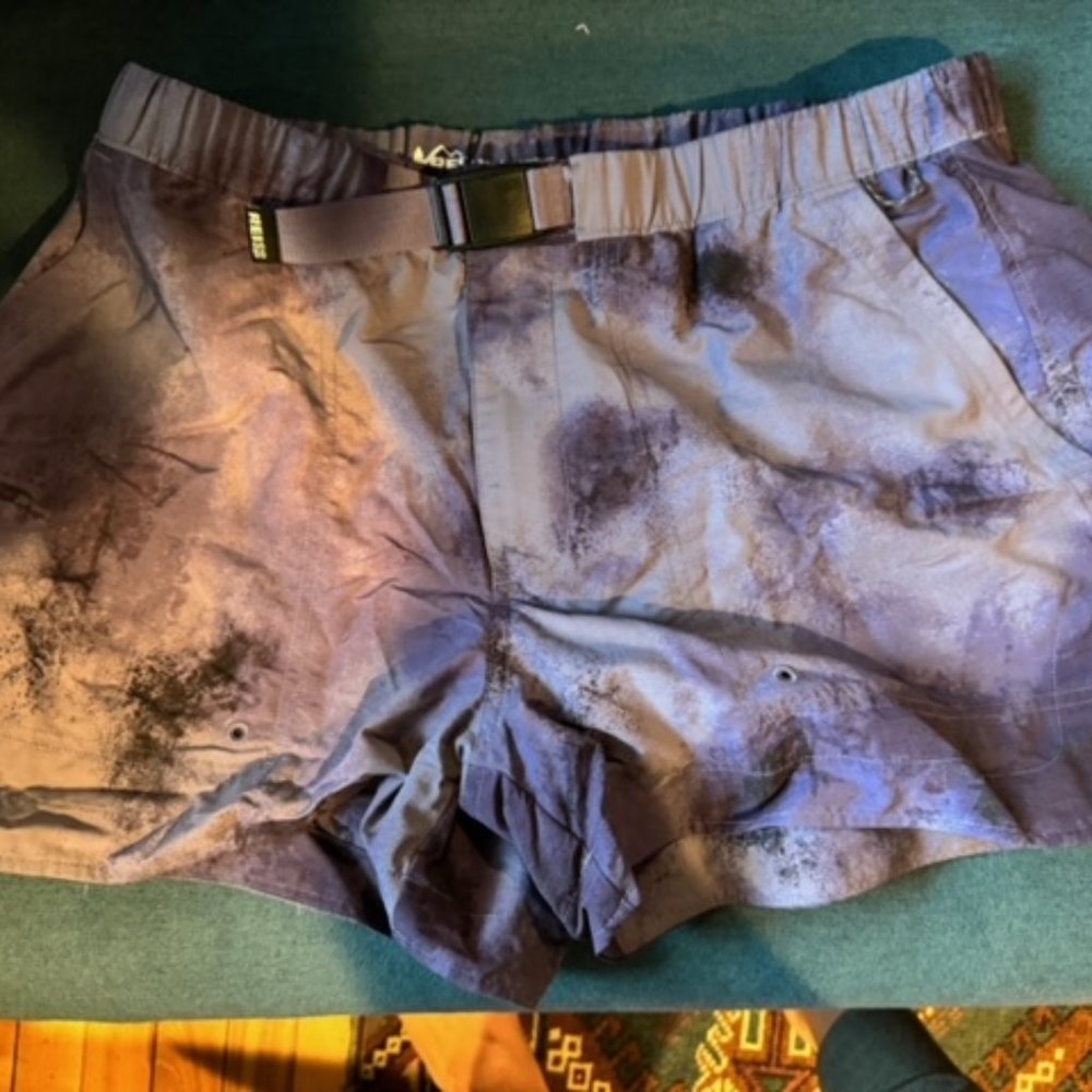 REI Tie Dye Technical Shorts size Large